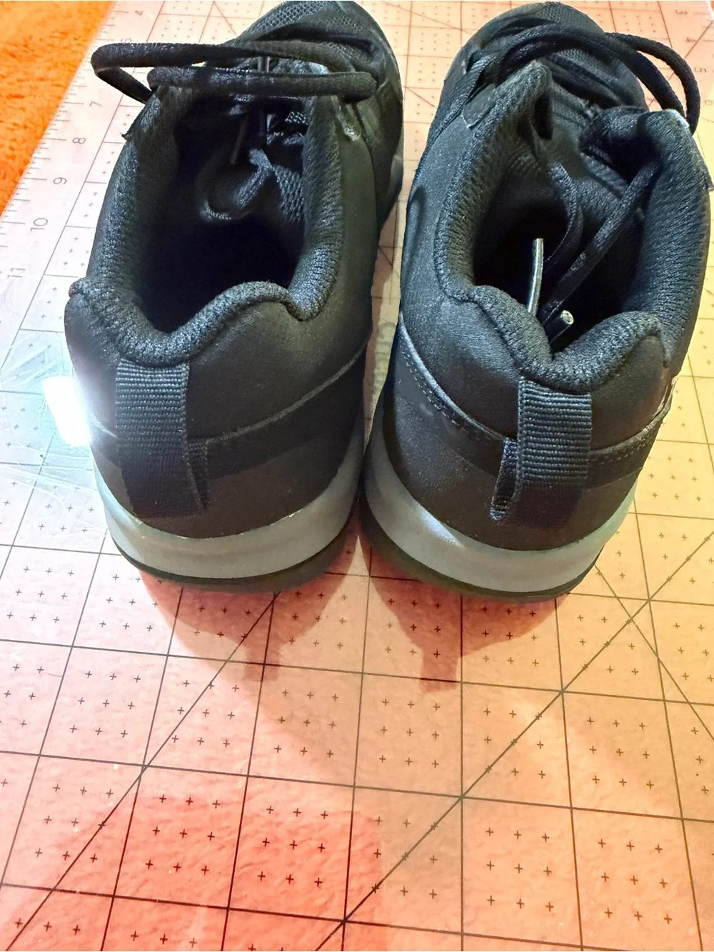 Adidas Terrex AX2R Kids Size 2 Black Gray Hiking Trail Shoes BB1935